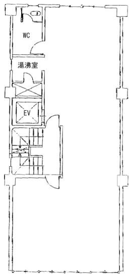 熊園錦町エルルポーズビル4F 間取り図