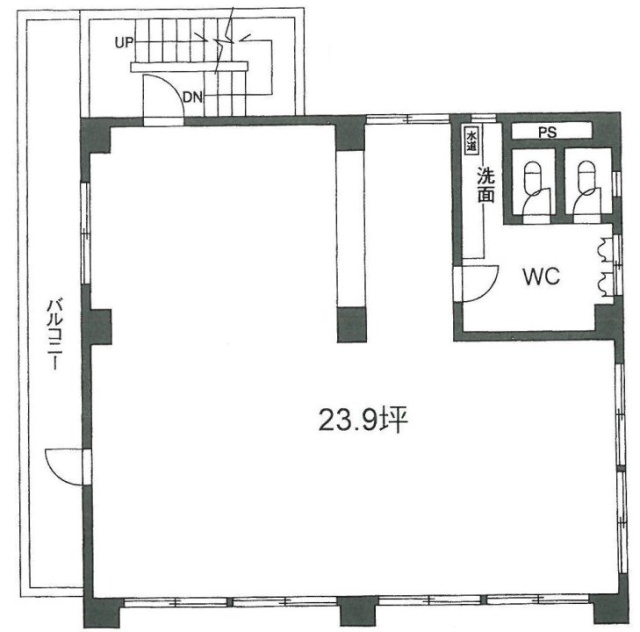 小野ビル2F 間取り図
