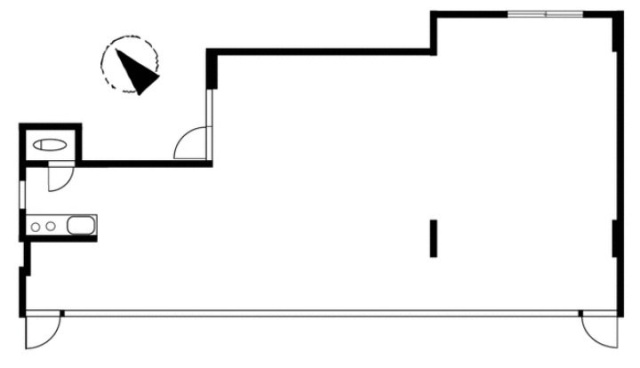 イカハタビル303 間取り図