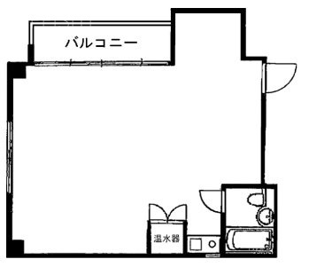 ラフィネ新宿805 間取り図