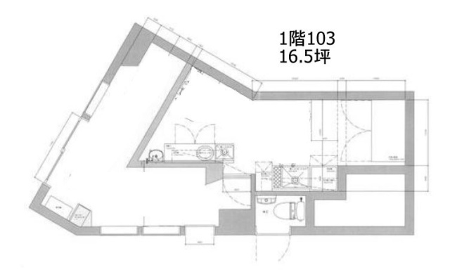 第2小川ビル103 間取り図