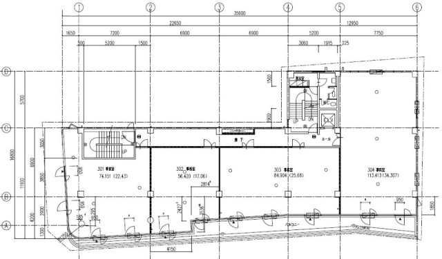 玄養ビル3F 間取り図