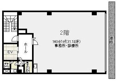 松浦ビル2F 間取り図