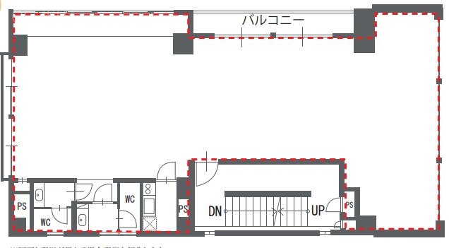 ル・コア原宿2F 間取り図