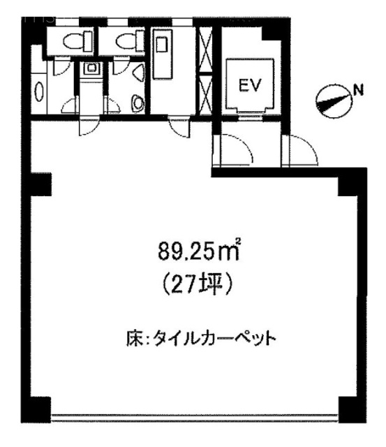 フィオーレ桜丘4F 間取り図