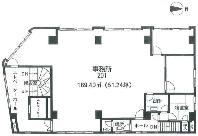 伊藤ビル2F 間取り図