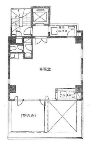 金友堂ビル9F 間取り図