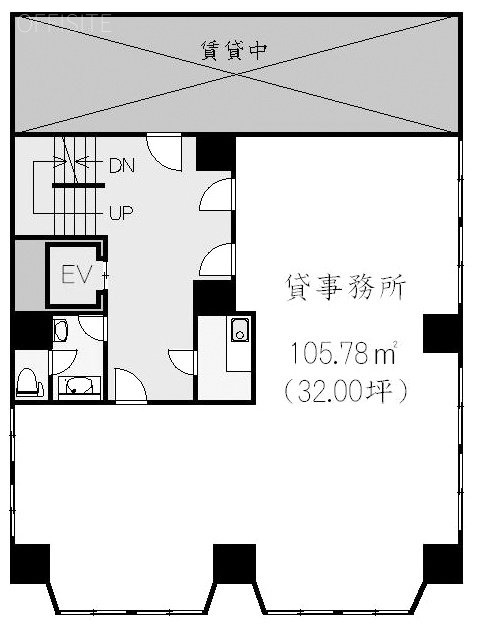 鈴音ビル202 間取り図