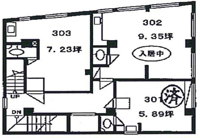 ビル西神田303 間取り図