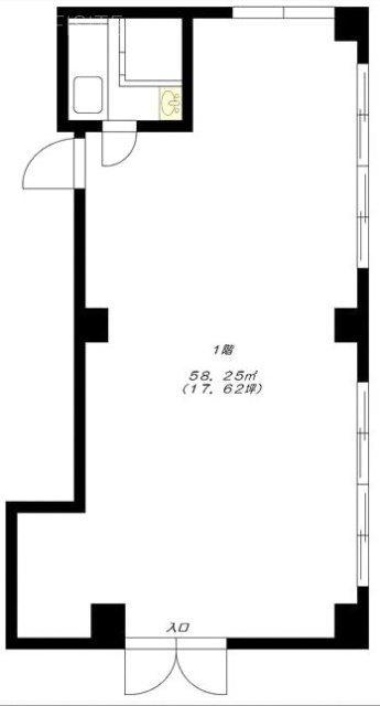 MTビル1F 間取り図