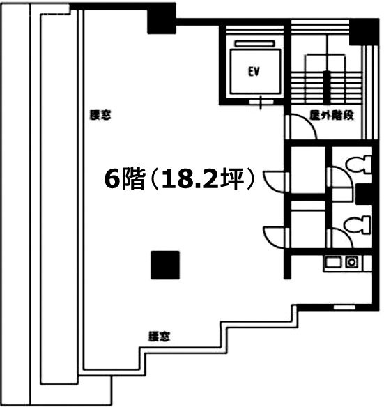 宏和ビル6F 間取り図