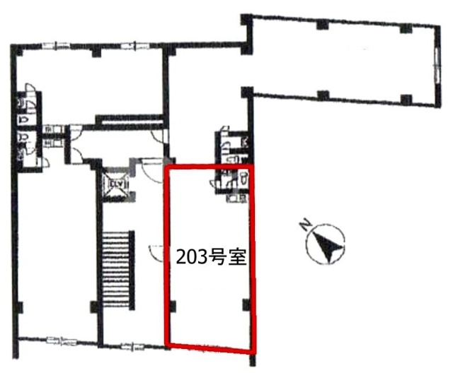 ISビル203 間取り図