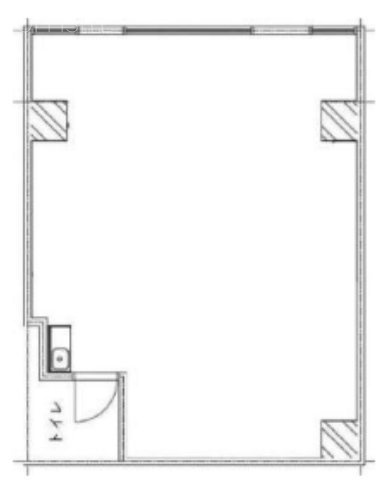 神茂(かんも)ビル1F 間取り図