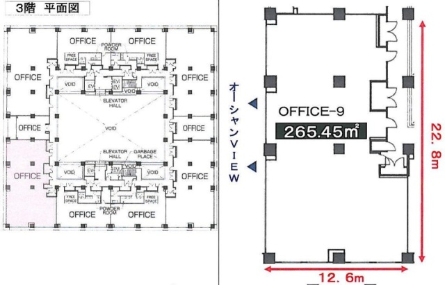 theSOHO3F 間取り図