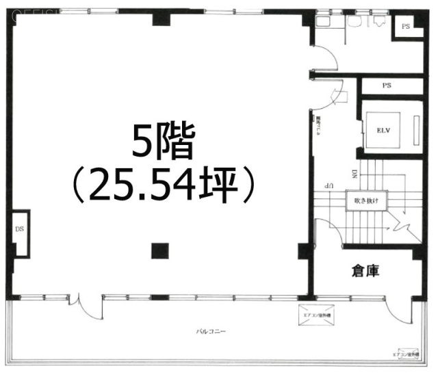 第2サンビル5F 間取り図