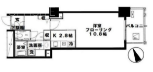 代官山アドレス・ディセ3F 間取り図