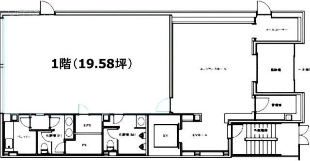 東穀アネックスビル1F 間取り図