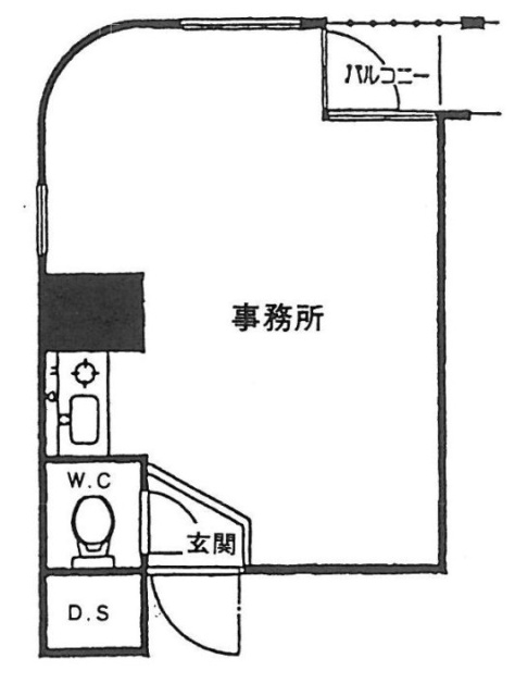 タックイレブン高田馬場10F 間取り図