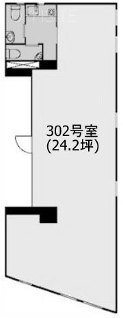 東京セントラル代々木302 間取り図