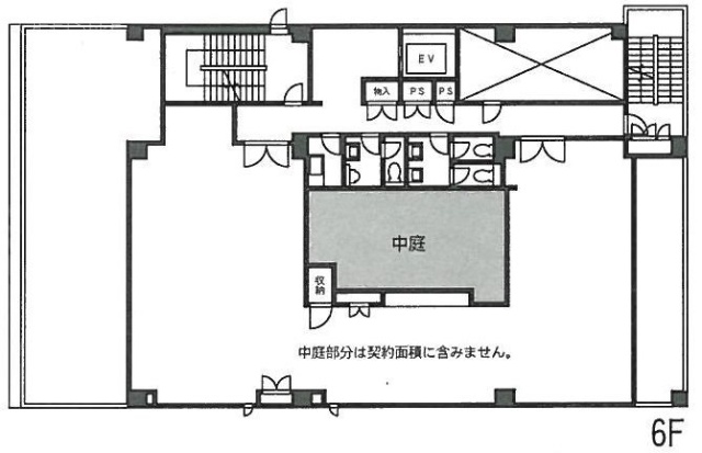 御茶ノ水駅前ビル6F 間取り図