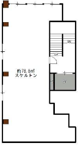 竹の塚大島ビル201 間取り図