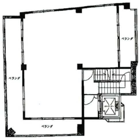佐藤ビル4F 間取り図