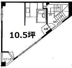 辰巳不動産ビル4F 間取り図