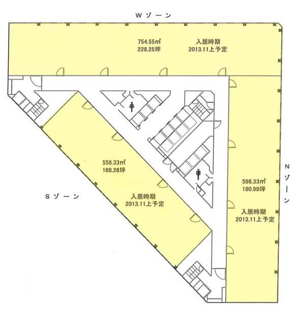 新宿第一生命ビル16F 間取り図