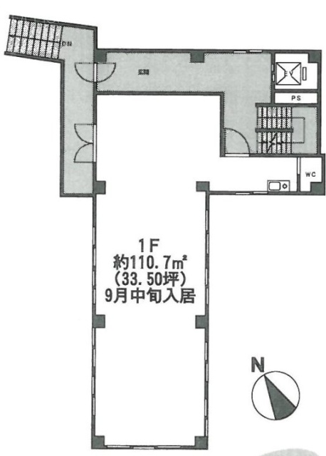 丸おビル1F 間取り図