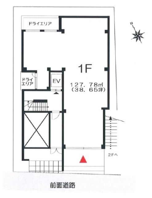 エスパス表参道1F 間取り図