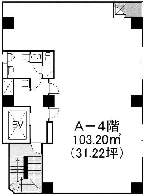 新宿鈴木ビルA館4F 間取り図