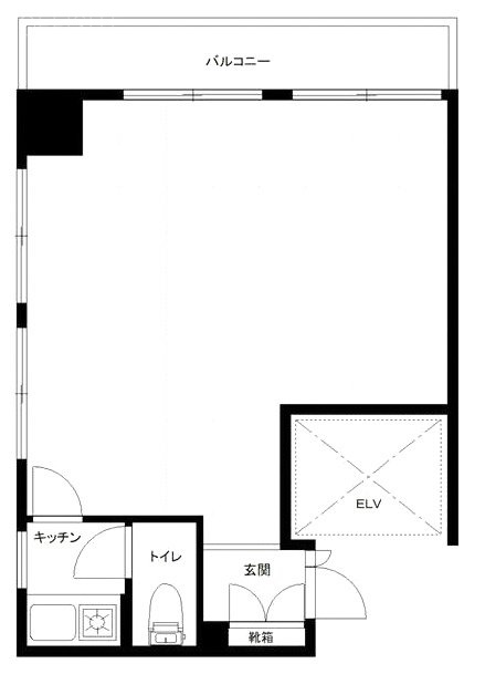 麹町駅プラザ5F 間取り図