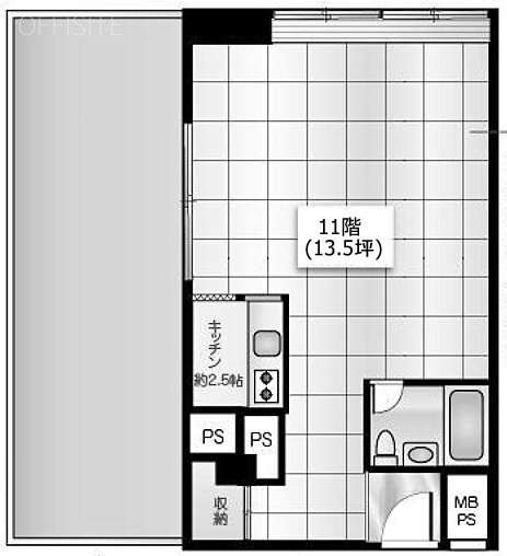 たつむら青山マンション11F 間取り図