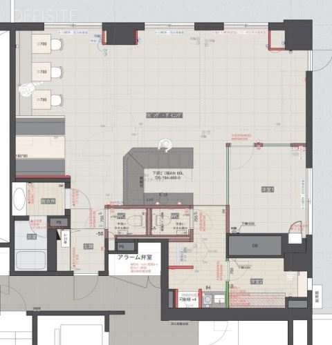 ONE SHINKAWA14F 間取り図