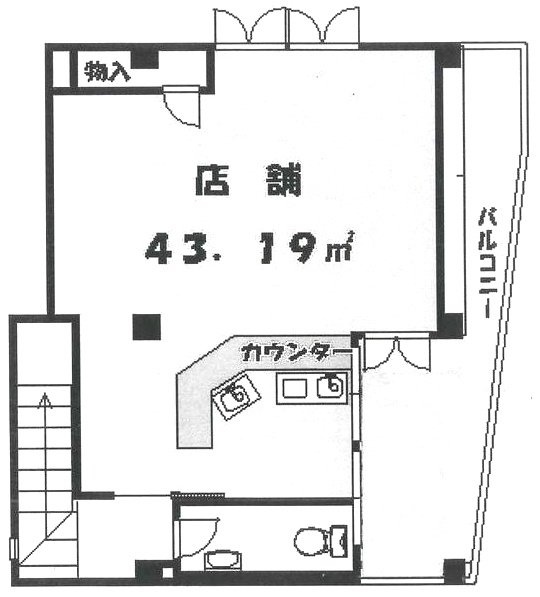 柴崎ビレッヂビル3F 間取り図