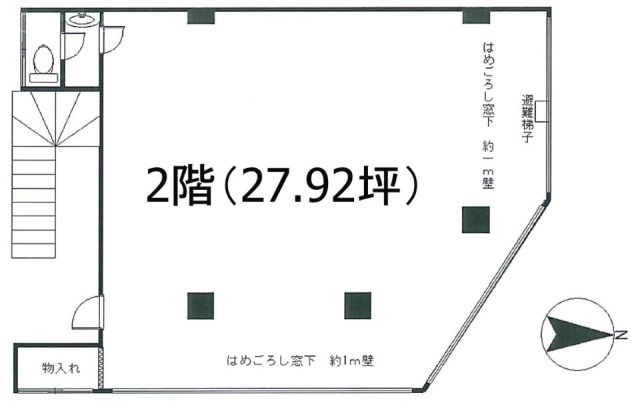 岡田ビル2F 間取り図