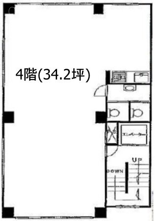湯島MDビル4F 間取り図