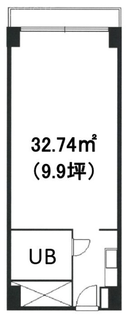 ニュー千駄ヶ谷マンション108 間取り図