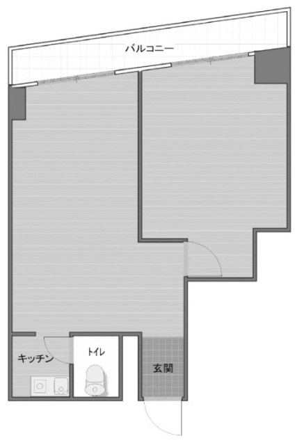 ビスハイム池袋1203 間取り図