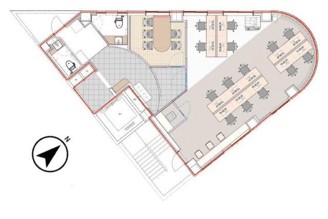 GLOWTHIA東日本橋 (旧 サンブライト東日本橋)5F 間取り図