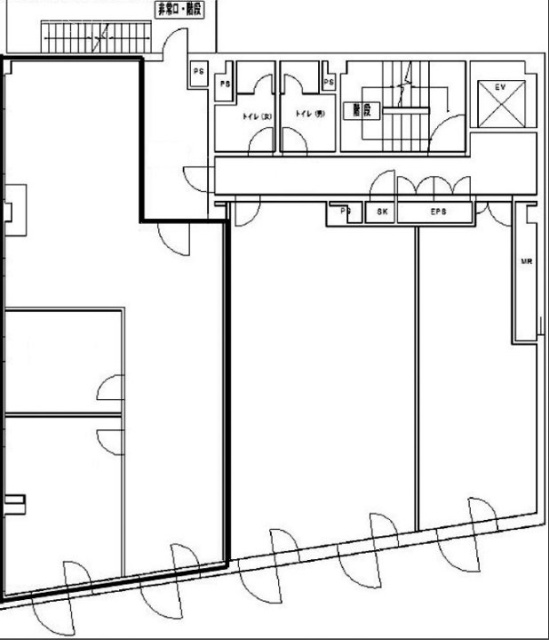 こくほ21ビル5F 間取り図