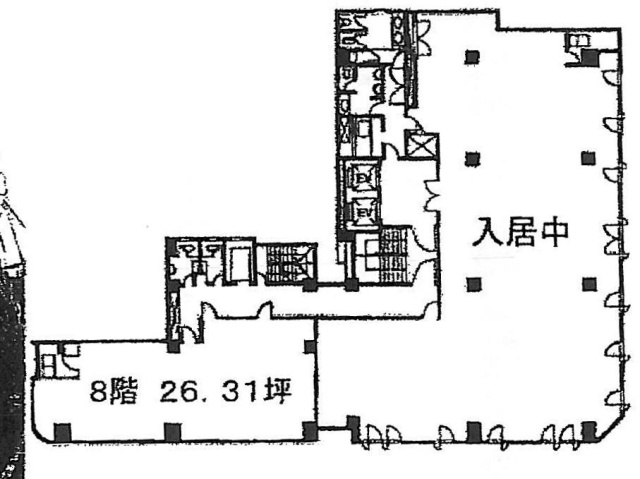 三恵ビル8F 間取り図