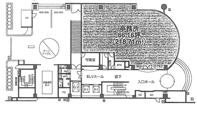 マツモトビル1F 間取り図