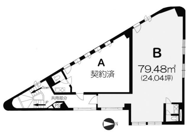 長崎ビルB 間取り図