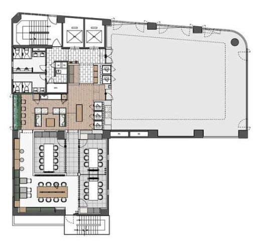 グランファースト芝大門5F 間取り図
