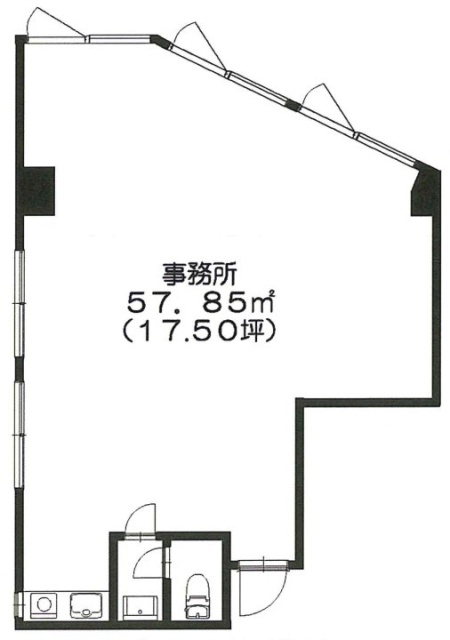 東京ビル81 間取り図