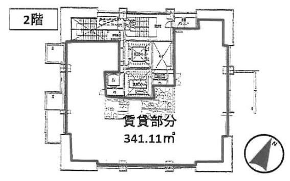 シティタワー九段下2F 間取り図