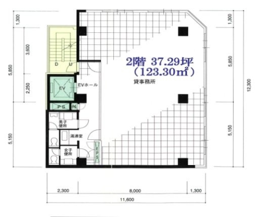田中ビル2F 間取り図