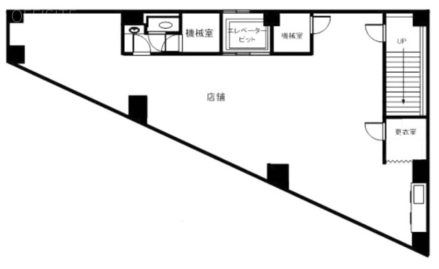 エフビルB1F 間取り図