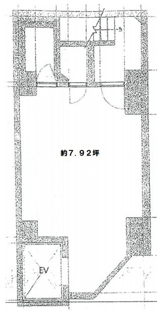 第5寿和(すわ)ビルB1F 間取り図